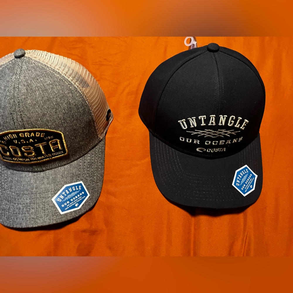 Set of 2 COSTA hats- new with tags